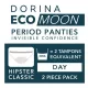 Dorina Γυναικεία Σλιπ Περιόδου- Aκράτειας Μαύρα 2τεμ Hipster Period Panties D000157MI001-2X0010 Dorina Γυναικεία Σλιπ Περιόδου- Aκράτειας Μαύρα 2τεμ Hipster Period Panties D000157MI001-2X0010