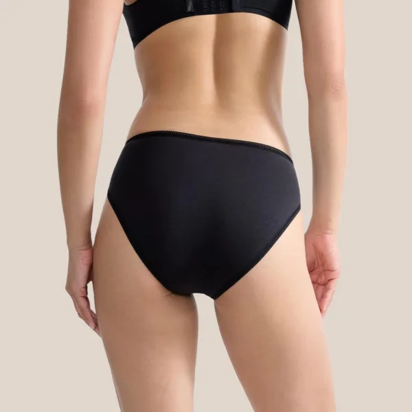Sloggi 24/7 Cotton Tai Σλιπ 3 Τεμάχια Μαύρο 10167192 0004/04