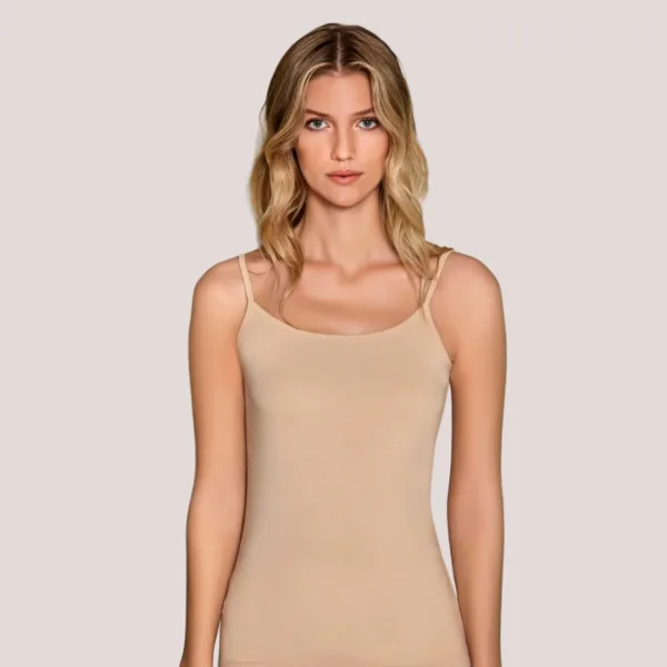 Berrak Modal γυναικείο Φανελάκι Τιράντα Μπέζ 8081