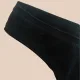 Palco Sciesser Γυναικείο String βαμβακερό εσώρουχο Μαύρο Simply Cotton best emotion 4197 Black