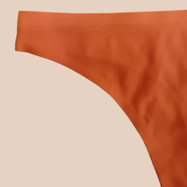 Γυναικείο Οικονομικό Εσώρουχο Laser Cut Invisible String 8982 ORANGE Πορτοκαλί Γυναικείο Οικονομικό Εσώρουχο Laser Cut Invisible String 8982 ORANGE Πορτοκαλί