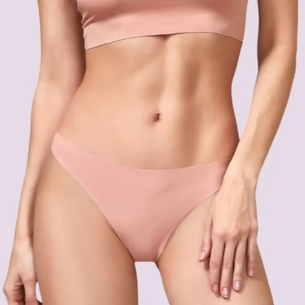 Berrak Γυναικείο Σλιπ Πούδρα Invissible laser cut string 11691 pudra Berrak Γυναικείο Σλιπ Πούδρα Invissible laser cut string 11691 pudra