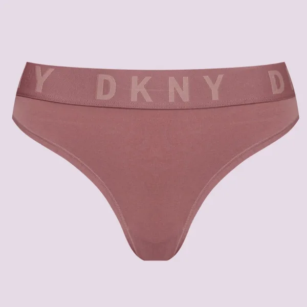 DKNY Βαμβακερό Στρίνγκ Ρόζ DK4529-I638Y Rosewood Boyfriend Cozy Thong