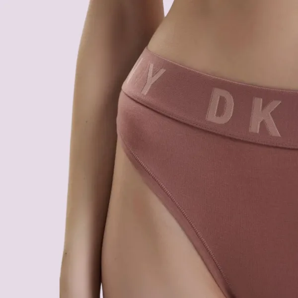 DKNY Βαμβακερό Στρίνγκ Ρόζ DK4529-I638Y Rosewood Boyfriend Cozy Thong
