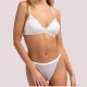Dorina Γυναικεία εσώρουχα String Λευκό Βεραμαν 1+1 Δώρο Collection FXST0047LA077-2X0431