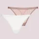 Dorina Γυναικεία εσώρουχα String λευκό -σομόν 1+1 Δώρο Collection FXST0047LA077-2X0465 Dorina Γυναικεία εσώρουχα String λευκό -σομόν 1+1 Δώρο Collection FXST0047LA077-2X0465