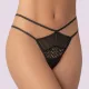 Milena by Paris Γυναικείο Στρίνγκ Λευκό με Κορδόνι 007661