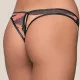 Milena by Paris Γυναικείο sexy Aνοιχτό G-String Animal Print 007700