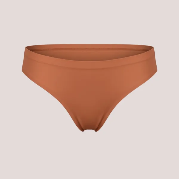 Γυναικείο Οικονομικό Εσώρουχο Laser Cut Invisible String 8982 ORANGE Πορτοκαλί