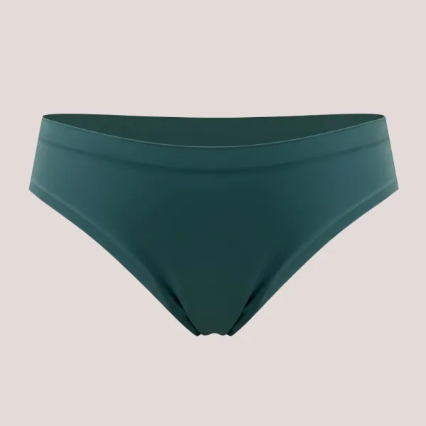 Γυναικείο Οικονομικό Εσώρουχο Laser Cut Invisible String 8982 Πράσινο ανοιχτό 