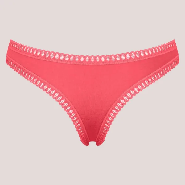 Sloggi Γυναικεία Βαμβακερά εσώρουχα Σλιπ String 3τεμ Οικονομική Συσκευασία Go Crush 10219704.MOO5/R5