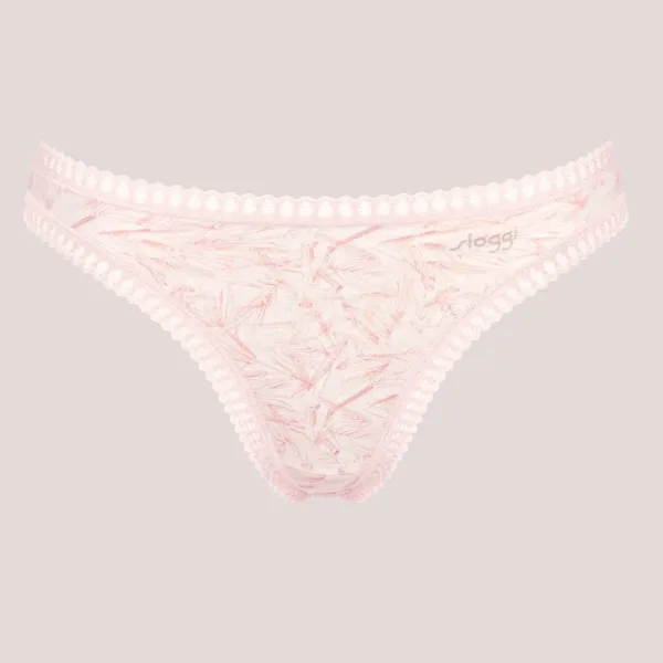 Sloggi Γυναικεία Βαμβακερά εσώρουχα Σλιπ String 3τεμ Οικονομική Συσκευασία Go Crush 10219704.MOO5/R5