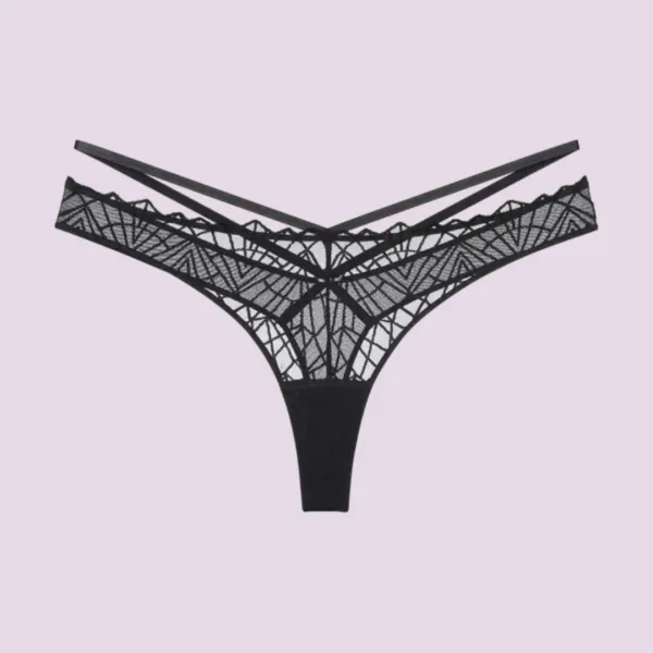  Triumph That Night in Vegas γυναικείο σέξυ sexy μαύρο εσώρουχο string 10224867 0004