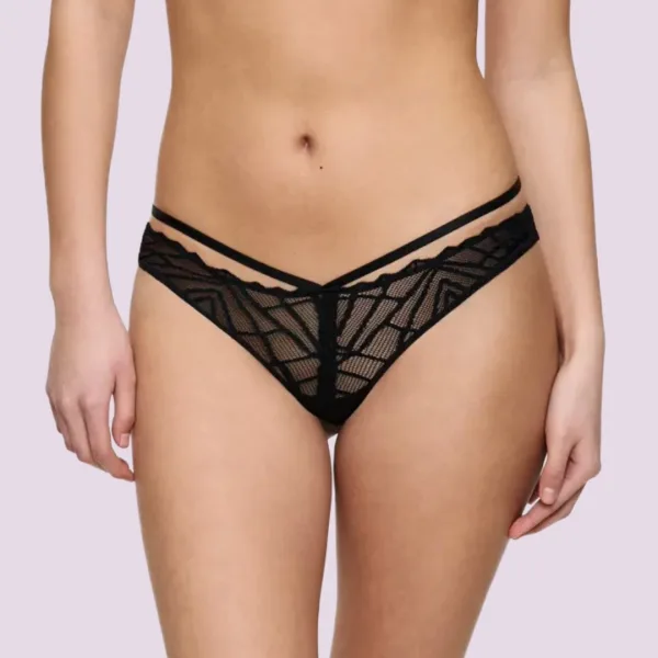  Triumph That Night in Vegas γυναικείο σέξυ sexy μαύρο εσώρουχο string 10224867 0004