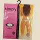 Palco Sciesser Γυναικείο String βαμβακερό εσώρουχο Λευκό Simply Cotton best emotion 4197
