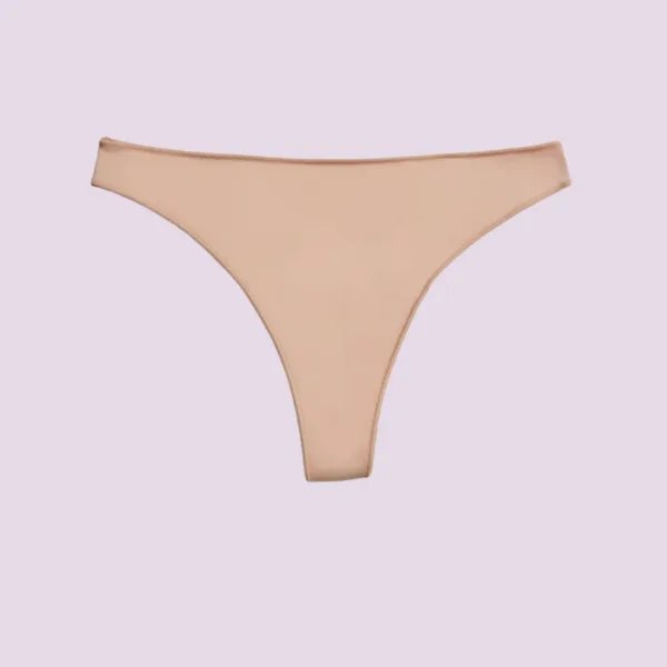 Ysabel Mora γυναικείο Σλιπ Tanga thong Μπεζ 19634 Nude Microfibre