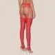 Milena by Paris Stockings Sexy Κόκκινες Κάλτσες με Δαντέλα 005424 Milena by Paris Stockings Sexy Κόκκινες Κάλτσες με Δαντέλα 005424