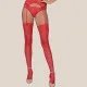 Milena by Paris Stockings Sexy Κόκκινες Κάλτσες με Δαντέλα 005424 Milena by Paris Stockings Sexy Κόκκινες Κάλτσες με Δαντέλα 005424