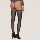 Milena by Paris Stockings Sexy Μαύρες Κάλτσες με Δαντέλα Χρυσοκλωστή 005425 Milena by Paris Stockings Sexy Μαύρες Κάλτσες με Δαντέλα Χρυσοκλωστή 005425
