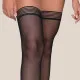 Milena by Paris Stockings Sexy Μαύρες Κάλτσες με Λάστιχα Ματ 005426 Milena by Paris Stockings Sexy Μαύρες Κάλτσες με Λάστιχα Ματ 005426