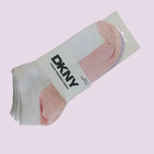 DKNY Γυναικείες Βαμβακερές χαμηλές Κάλτσες Σετ 3τεμ Λευκές διάφορα χρώματα στο πάτημα S4-0428 Νο 37-40 DKNY Γυναικείες Βαμβακερές χαμηλές Κάλτσες Σετ 3τεμ Λευκές διάφορα χρώματα στο πάτημα S4-0428 Νο 37-40