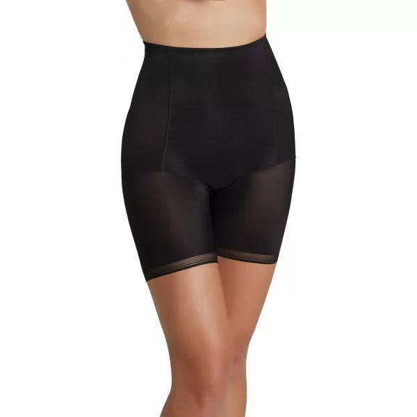 Ysabel Mora High Waisted Shaping Shorts Γυναικείο Ψηλόμεσο Λαστέξ με Πόδι 19615 Μαύρο