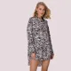Aruelle Γυναικείο Νυχτικό Πουκαμίσα μακρυμάνικη Oversized από Βισκόζη Ρόζ Λεοπάρ Nightdress ιδανικό νυχτικό για μαιευτήριο Aruelle Γυναικείο Νυχτικό Πουκαμίσα μακρυμάνικη Oversized από Βισκόζη Ρόζ Λεοπάρ Nightdress ιδανικό νυχτικό για μαιευτήριο