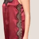 Luna Prestige Chemise Γυναικείο Σατέν Sexy Νυχτικό Πολυτελείας Μπορντώ με μαύρες λεπτομέρειες 82000 Luna Prestige Chemise Γυναικείο Σατέν Sexy Νυχτικό Πολυτελείας Μπορντώ με μαύρες λεπτομέρειες 82000
