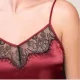 Luna Prestige Chemise Γυναικείο Σατέν Sexy Νυχτικό Πολυτελείας Μπορντώ με μαύρες λεπτομέρειες 82000 Luna Prestige Chemise Γυναικείο Σατέν Sexy Νυχτικό Πολυτελείας Μπορντώ με μαύρες λεπτομέρειες 82000