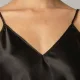 Milena by Paris γυναικείο Σατέν Νυχτικό Μαύρο με V & δώρο σατέν string 003392 Nightdress + string Milena by Paris γυναικείο Σατέν Νυχτικό Μαύρο με V & δώρο σατέν string 003392 Nightdress + string