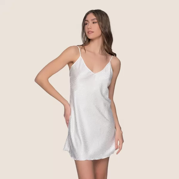 Milena by Paris Γυναικείο Νυχτικό Σετ Ιβουάρ Ζακάρ Ιβουάρ & String Ιδανικό για Νυφικό Σετ 003429 Nightdress 2024 Milena by Paris Γυναικείο Νυχτικό Σετ Ιβουάρ Ζακάρ Ιβουάρ & String Ιδανικό για Νυφικό Σετ 003429 Nightdress 2024