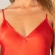 Milena by Paris γυναικείο Σατέν Νυχτικό Κόκκινο με V & δώρο σατέν string 003392 Nightdress + string Red Milena by Paris γυναικείο Σατέν Νυχτικό Κόκκινο με V & δώρο σατέν string 003392 Nightdress + string Red