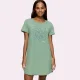 Triumph Nightdresses NDK X O1 γυναικείο κοντομάνικο νυχτικό απο 100% οργανικό βαμβάκι Πράσινο ανοιχτό 10222566-7685 Triumph Nightdresses NDK X O1 γυναικείο κοντομάνικο νυχτικό απο 100% οργανικό βαμβάκι Πράσινο ανοιχτό 10222566-7685