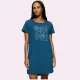 Triumph Nightdresses NDK X O1 γυναικείο κοντομάνικο νυχτικό απο 100% οργανικό βαμβάκι Μπλέ Ρουά 10222566-OOCG Triumph Nightdresses NDK X O1 γυναικείο κοντομάνικο νυχτικό απο 100% οργανικό βαμβάκι Μπλέ Ρουά 10222566-OOCG