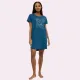 Triumph Nightdresses NDK X O1 γυναικείο κοντομάνικο νυχτικό απο 100% οργανικό βαμβάκι Μπλέ Ρουά 10222566-OOCG Triumph Nightdresses NDK X O1 γυναικείο κοντομάνικο νυχτικό απο 100% οργανικό βαμβάκι Μπλέ Ρουά 10222566-OOCG