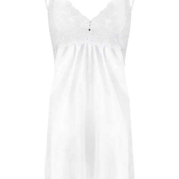 DKaren Justine Nightdress Γυναικείο Νυχτικό Εκρού JUSTINE