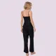 Aruelle Γυναικείο σετ πιτζάμας Viscose μαύρη πολυτελείας top & παντελόνι μακρύ Dominique Black Aruelle Γυναικείο σετ πιτζάμας Viscose μαύρη πολυτελείας top & παντελόνι μακρύ Dominique Black