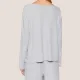 DKNY Γυναικεία χειμωνιάτικη Homewear Cozy Πιτζάμα Βαμβακερή Γκρί Ριπ YI2822501 DKNY Γυναικεία χειμωνιάτικη Homewear Cozy Πιτζάμα Βαμβακερή Γκρί Ριπ YI2822501