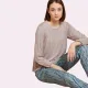 Jeannette Γυναικεία 100% βαμβακερή Πιτζάμα πολυτελείας με λαιμόκοψη και μακρύ εμπριμέ ραφ παντελόνι Homewear 7719 Jeannette Γυναικεία 100% βαμβακερή Πιτζάμα πολυτελείας με λαιμόκοψη και μακρύ εμπριμέ ραφ παντελόνι Homewear 7719