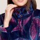 Jeannette Γυναικεία Χειμερινή Πιτζάμα Homewear με πατιλέτα fleece Μπλέ χρώμα και φούξια λεπτομέρειες 7742 Jeannette Γυναικεία Χειμερινή Πιτζάμα Homewear με πατιλέτα fleece Μπλέ χρώμα και φούξια λεπτομέρειες 7742