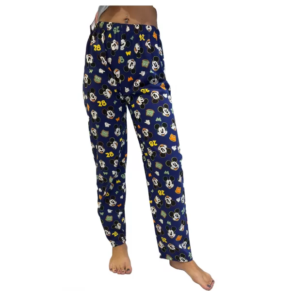 Γυναικείο Παντελόνι Πυτζάμας Βαμβακερό Mickey Mouse Μπλέ Mix and Match MICKEY PANTS Γυναικείο Παντελόνι Πυτζάμας Βαμβακερό Mickey Mouse Μπλέ Mix and Match MICKEY PANTS
