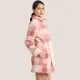 Jeannette Γυναικεία Fleece Ρόμπα με Φερμουάρ Καρό Ρόζ 7968 Jeannette Γυναικεία Fleece Ρόμπα με Φερμουάρ Καρό Ρόζ 7968