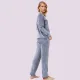 Aruelle Γυναικείο σετ πιτζάμας Homewear ultra soft βελούδο Μπλέ γαλάζιο 39.01.23.673 Dream with us Francine Aruelle Γυναικείο σετ πιτζάμας Homewear ultra soft βελούδο Μπλέ γαλάζιο 39.01.23.673 Dream with us Francine