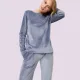 Aruelle Γυναικείο σετ πιτζάμας Homewear ultra soft βελούδο Μπλέ γαλάζιο 39.01.23.673 Dream with us Francine Aruelle Γυναικείο σετ πιτζάμας Homewear ultra soft βελούδο Μπλέ γαλάζιο 39.01.23.673 Dream with us Francine