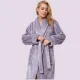 Aruelle Adalyn Bathrobe Fleece Γυναικεία  Ρόμπα λιλά με τσέπες 