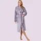Aruelle Adalyn Bathrobe Fleece Γυναικεία  Ρόμπα λιλά με τσέπες 