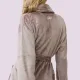 Aruelle Γυναικεία Ζεστή Ρόμπα Απαλή Fleece Πολυτελείας πούρο light brown Eva Bathrobe