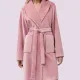 Aruelle Vea Bathrobe Γυναικεία Ρόμπα Πολυτελείας με ζώνη ρόζ 39.01.23.902