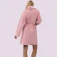Aruelle Vea Bathrobe Γυναικεία Ρόμπα Πολυτελείας με ζώνη ρόζ 39.01.23.902