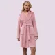Aruelle Vea Bathrobe Γυναικεία Ρόμπα Πολυτελείας με ζώνη ρόζ 39.01.23.902